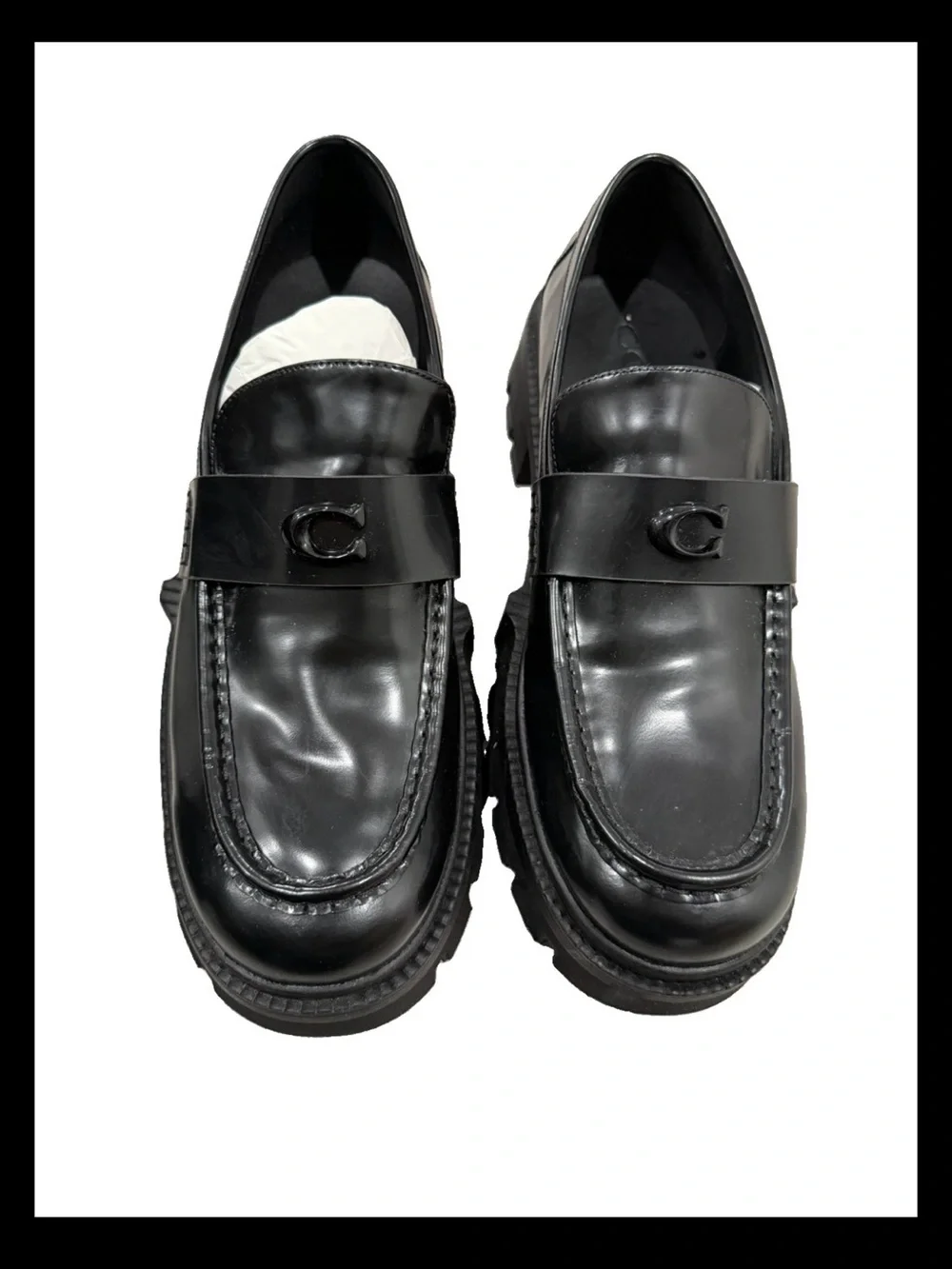 Coach Mens Platform Loafer size 13